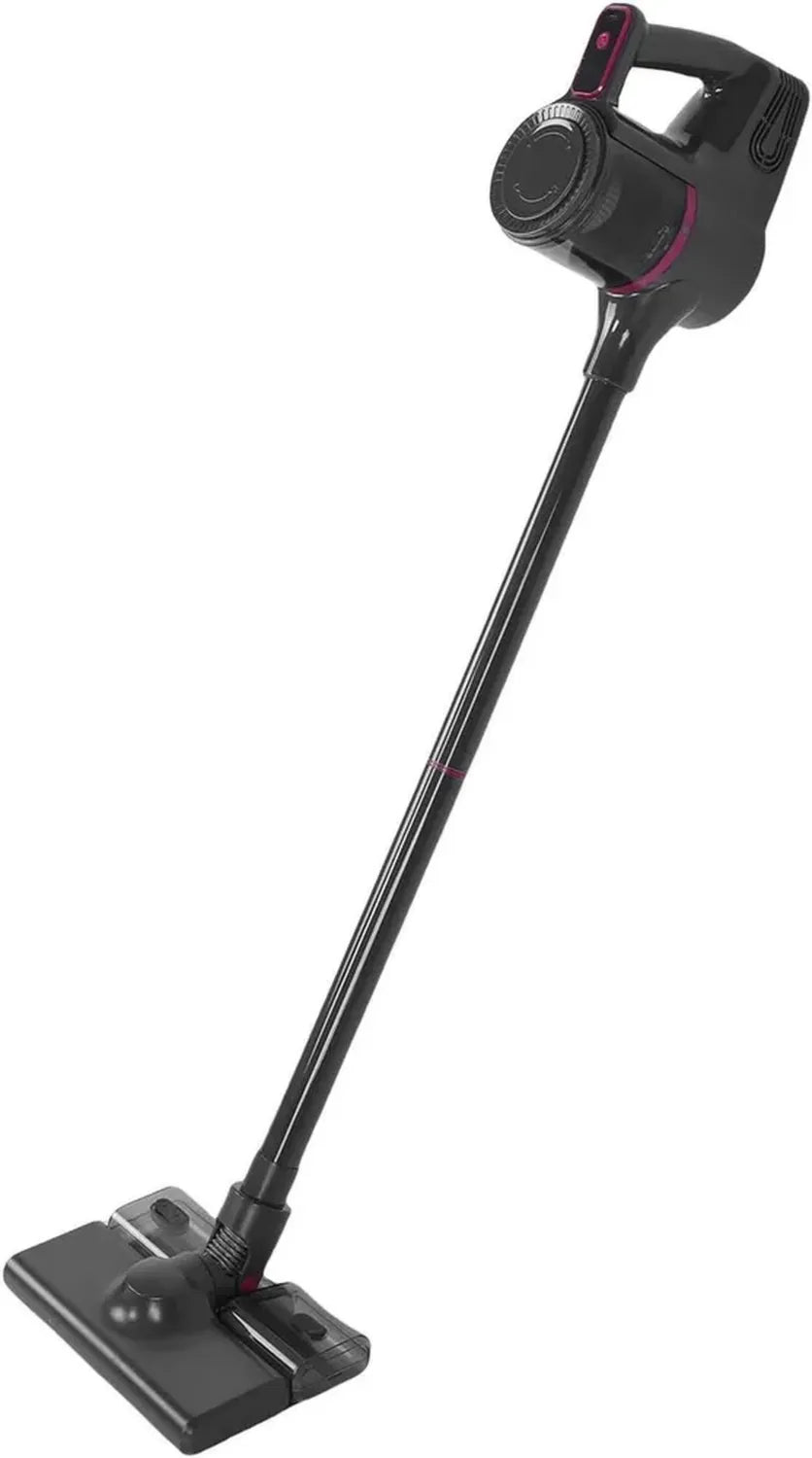 Aspirateur Balai sans Fil 2000mAh, Puissance Élevée pour Poils d'Animaux, Couleur Grise, Usage Domestique