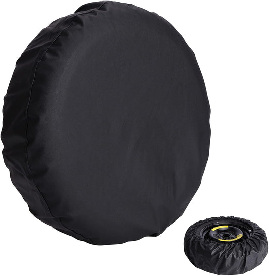 Housse de roue de secours: protection UV, résistant à l'eau, 58cm, noir