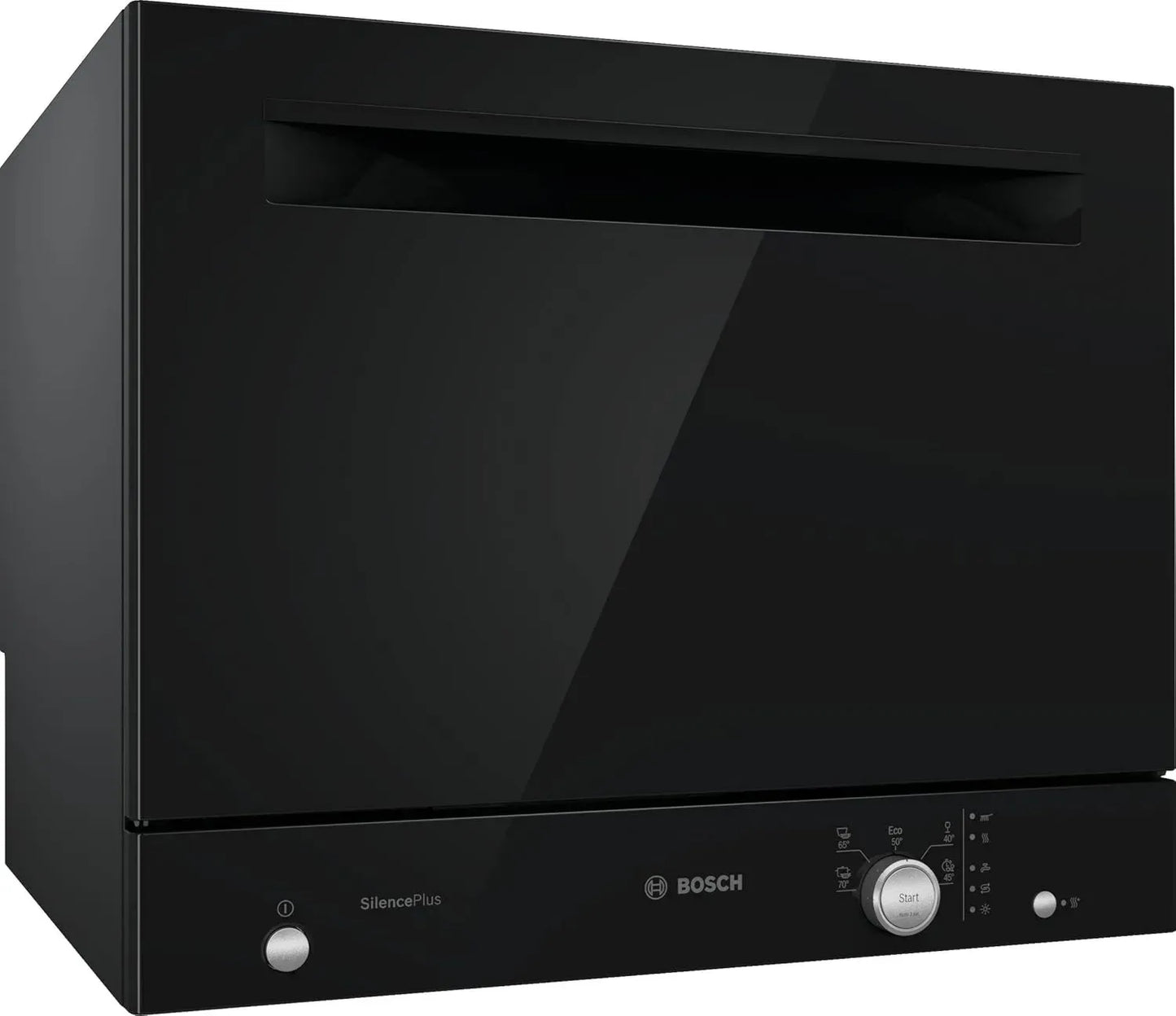 Lave-vaisselle Compact Bosch Série 2, Pose Libre, 6 Couverts, EcoSilence, Noir