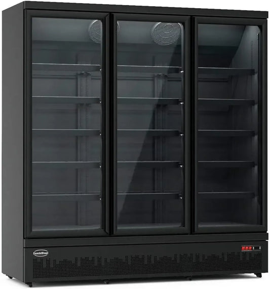 Armoire Réfrigérée à Double Porte Vitrée - Capacité 1000L ou 1450L