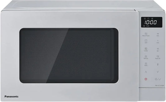 Four à micro-ondes Panasonic NN-GT23QMBPQ 800W - Argent, LED, Décongélation Auto