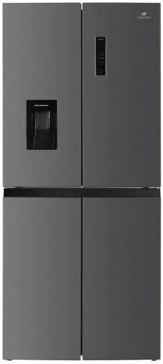 Réfrigérateur multi-portes avec distributeur d'eau 464L, No Frost, 79x180 cm, Inox, Classe D