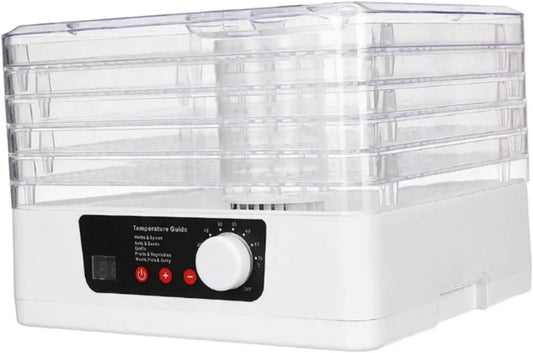 Déshydrateur Alimentaire 350W - Séchoir Multifonction 5 Couches pour Fruits, Légumes et Viandes